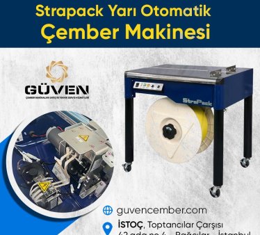 IQ400 strapack çember makinası